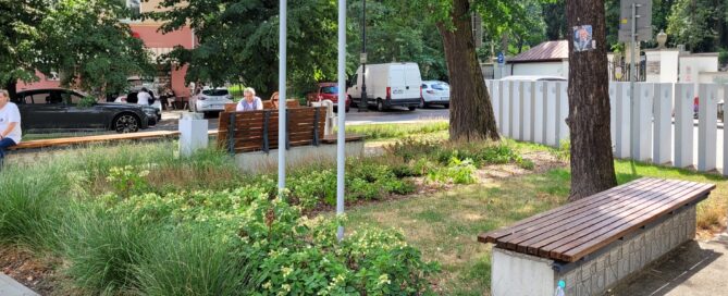 Odnowa skweru im. Władysława Bartoszewskiego na Lipowej