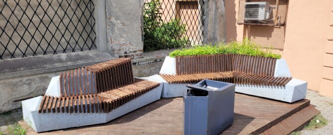 Parklet na Świętoduskiej