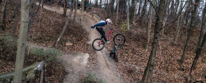 GC – trasy rowerowe na Górkach Czechowskich
