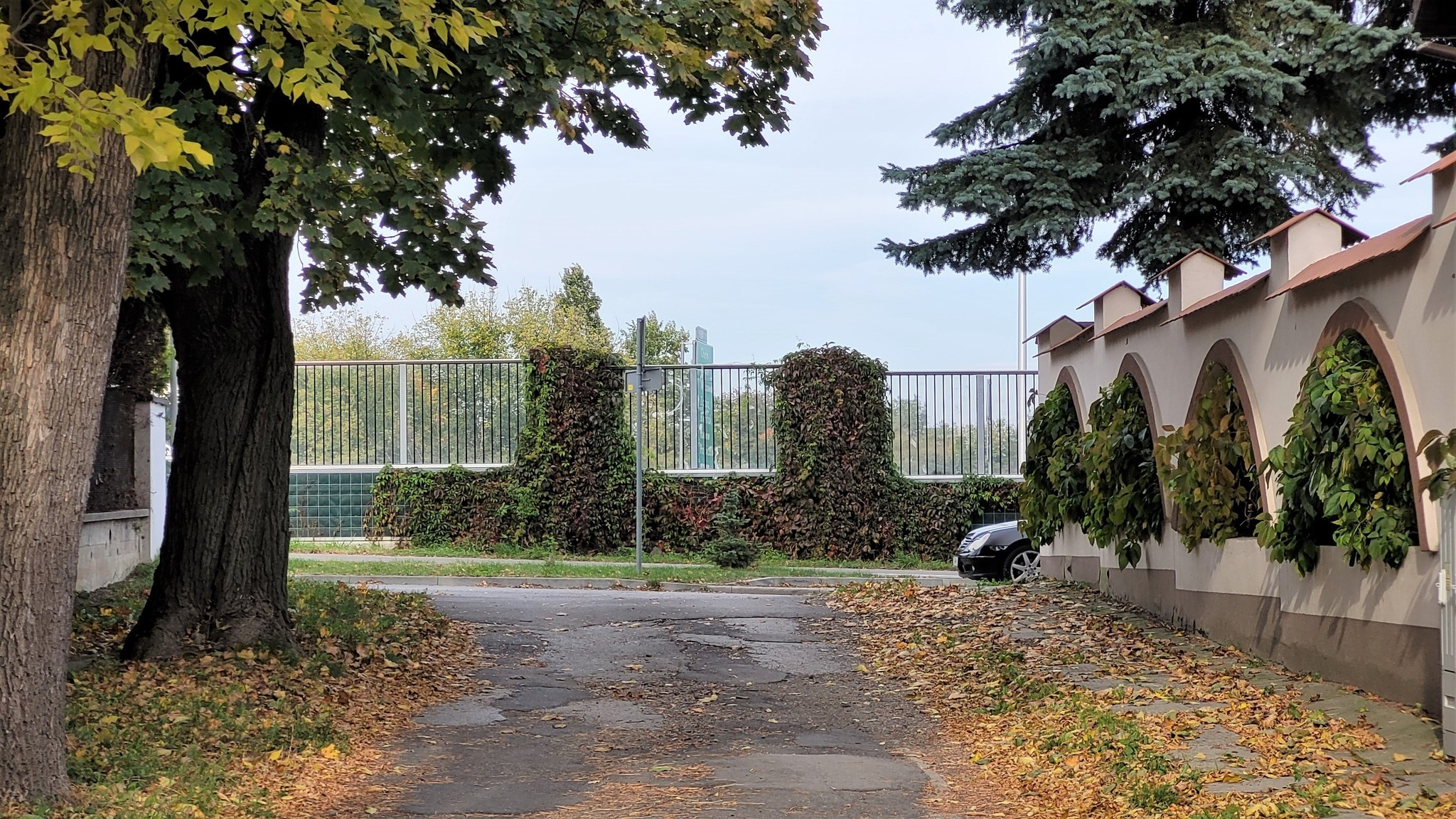 Zamknięcie osi widokowej na Skrytej