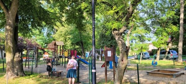 Plac zabaw dla dzieci.