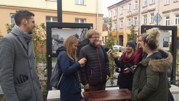 Konferencja prasowa na temat Skarbów Kultury Przestrzeni.
