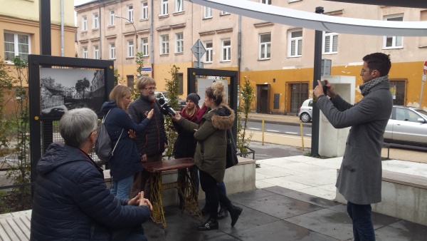 Konferencja prasowa na temat Skarbów Kultury Przestrzeni.